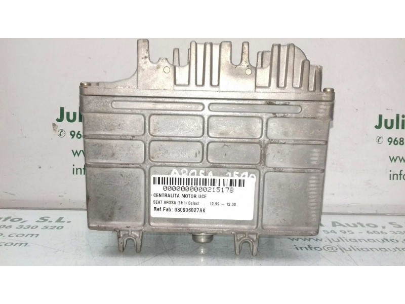 Recambio de centralita motor uce para seat arosa (6h1) select referencia OEM IAM 030906027AK 0261203930 BOSCH