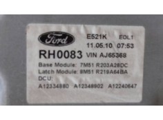 Recambio de elevalunas delantero derecho para ford kuga (cbv) aut.4wd referencia OEM IAM RH965078101 7M51R203A28DC ELECTRICO 2