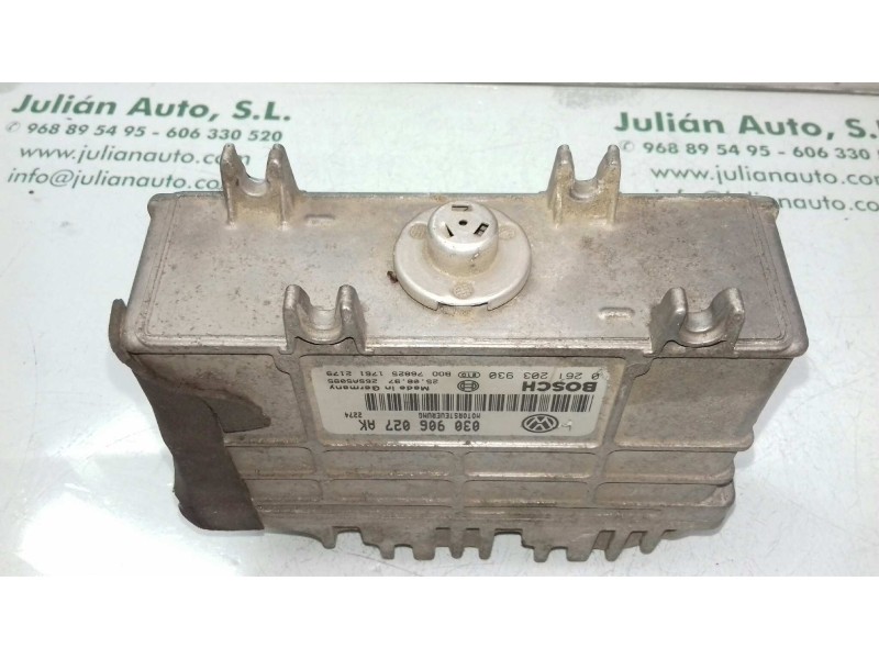 Recambio de centralita motor uce para seat arosa (6h1) select referencia OEM IAM 030906027AK 0261203930 BOSCH