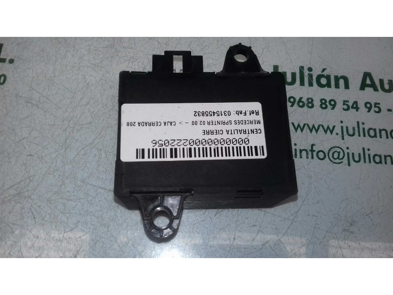 Recambio de centralita cierre para mercedes-benz sprinter 02.00  caja cerrada 208 cdi (901.6/902.661-662) referencia OEM IAM 031
