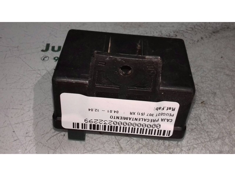 Recambio de caja precalentamiento para peugeot 307 (s1) xr referencia OEM IAM   