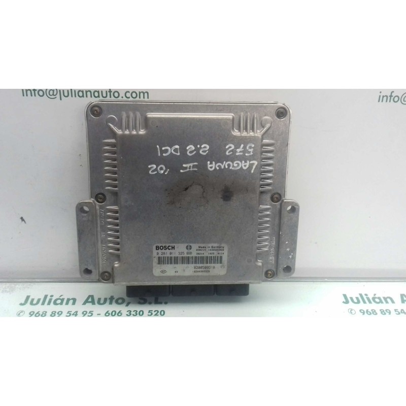 Recambio de centralita motor uce para renault laguna ii (bg0) authentique referencia OEM IAM 8200309318 0281011325 BOSCH