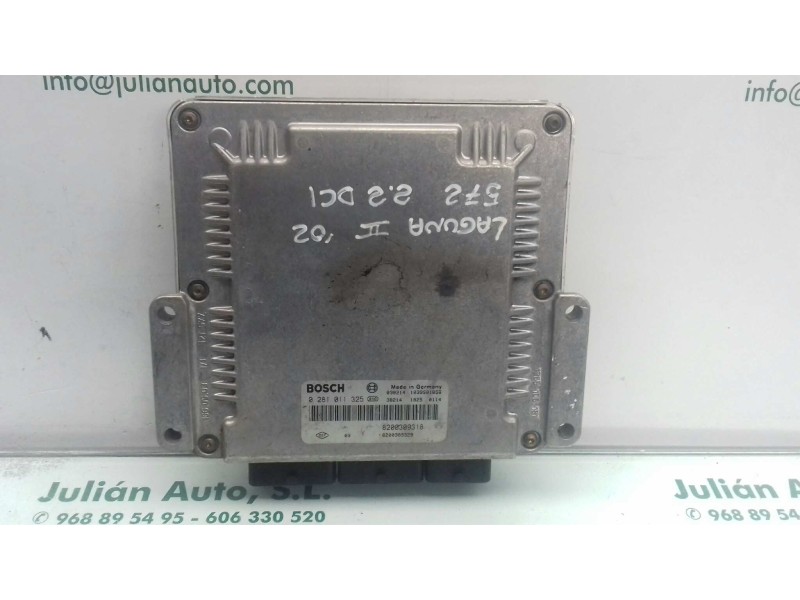 Recambio de centralita motor uce para renault laguna ii (bg0) authentique referencia OEM IAM 8200309318 0281011325 BOSCH