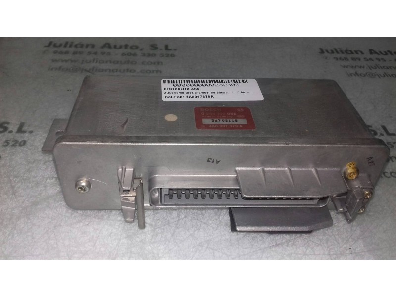 Recambio de centralita abs para audi 80/90 (811/813/853) 90 básico referencia OEM IAM 4A0907379A 0265100056 BOSCH