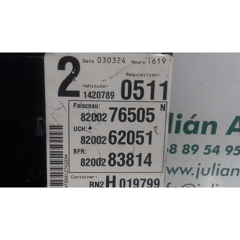 Recambio de centralita motor uce para renault laguna ii (bg0) authentique referencia OEM IAM 8200309318 0281011325 BOSCH