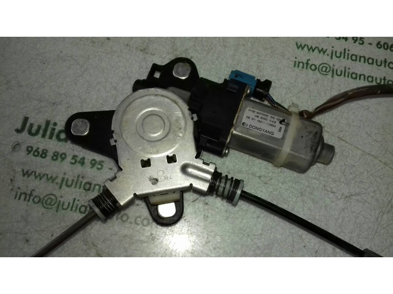 Recambio de elevalunas delantero derecho para chevrolet matiz s referencia OEM IAM 96485142 CONECTOR 2 PINES ELECTRICO