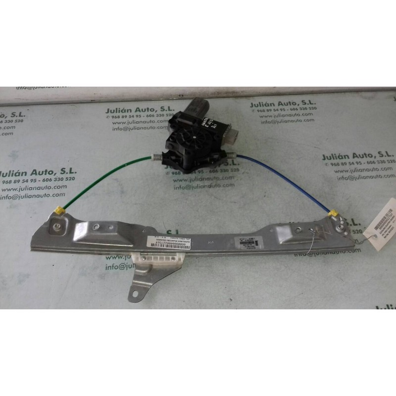 Recambio de elevalunas delantero izquierdo para opel corsa e expression referencia OEM IAM 541613212 13447038LH ELECTRICO