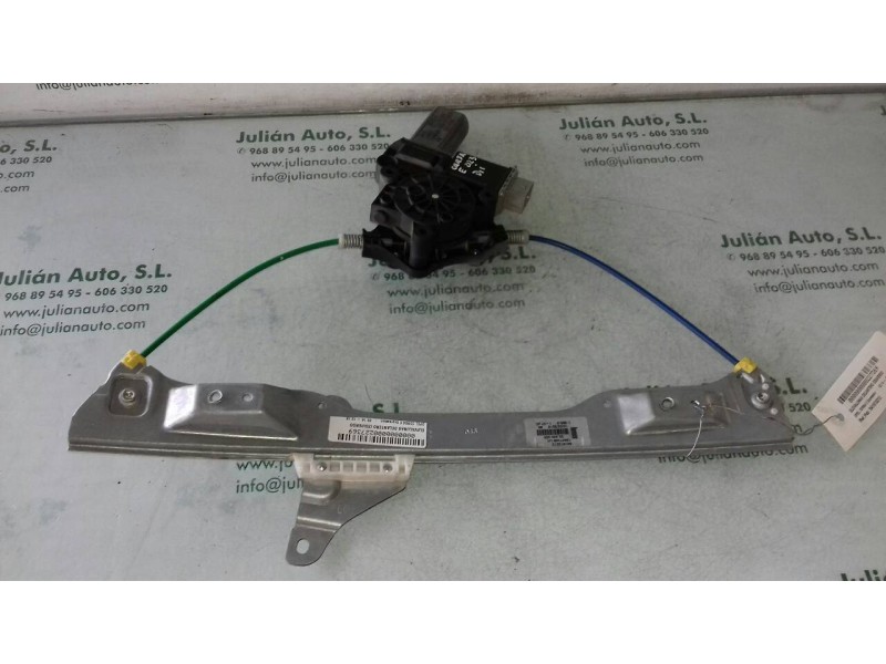 Recambio de elevalunas delantero izquierdo para opel corsa e expression referencia OEM IAM 541613212 13447038LH ELECTRICO