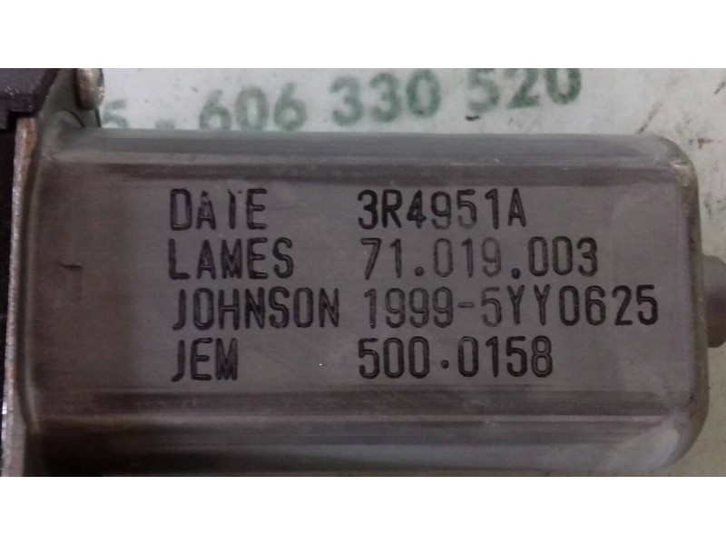 Recambio de elevalunas delantero izquierdo para opel corsa e expression referencia OEM IAM 541613212 13447038LH ELECTRICO