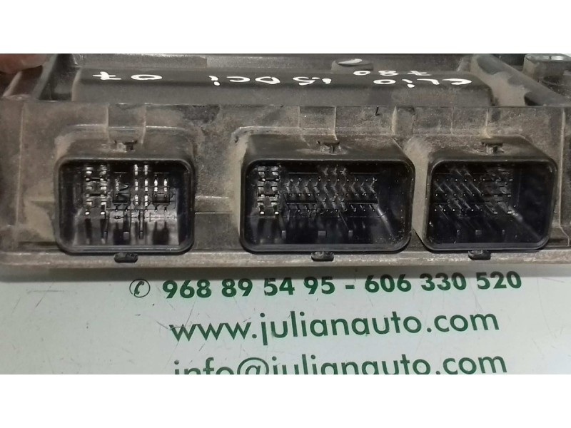 Recambio de centralita motor uce para renault clio iii emotion referencia OEM IAM 8200399038 8200619409 KIT - DELPHI