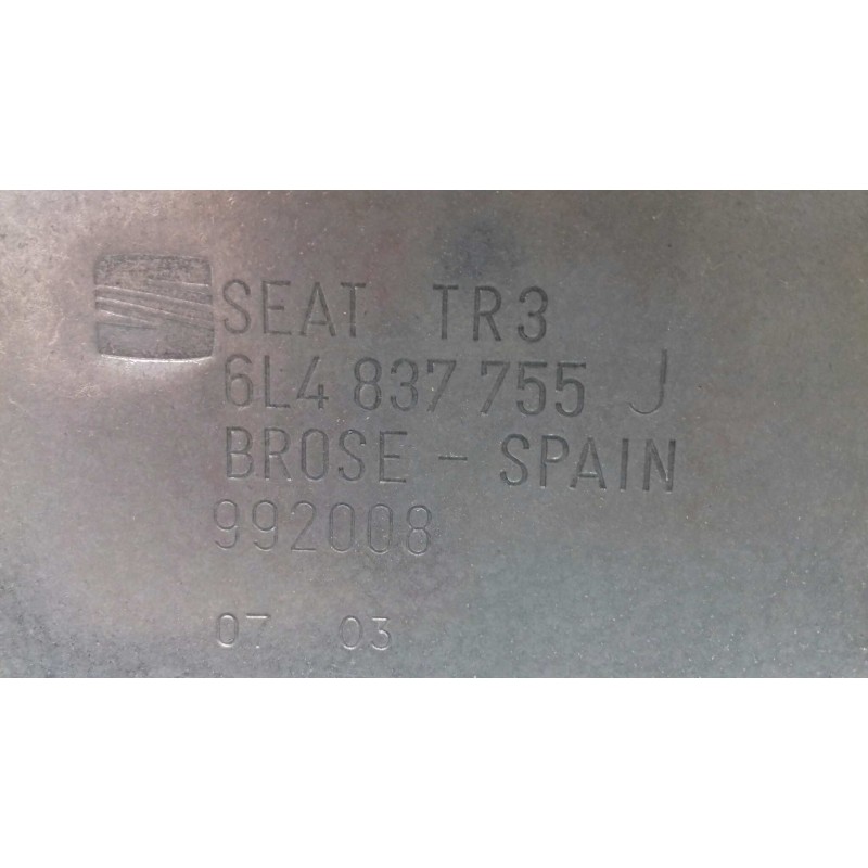 Recambio de elevalunas delantero izquierdo para seat cordoba berlina (6l2) stella referencia OEM IAM 6L4837751Q 6L4837755J ELECT