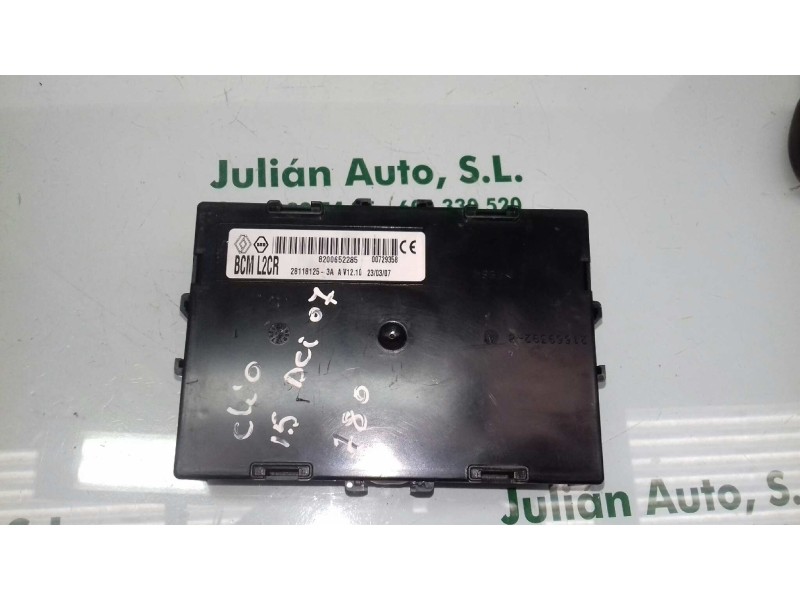 Recambio de centralita motor uce para renault clio iii emotion referencia OEM IAM 8200399038 8200619409 KIT - DELPHI