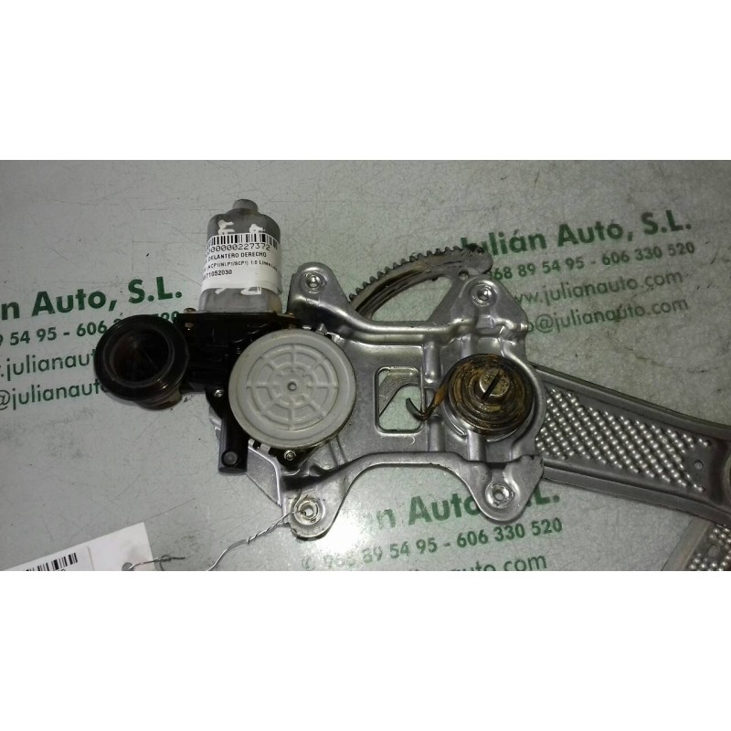 Recambio de elevalunas delantero derecho para toyota yaris (ncp1/nlp1/scp1) 1.0 linea luna referencia OEM IAM 8571052030 0621009