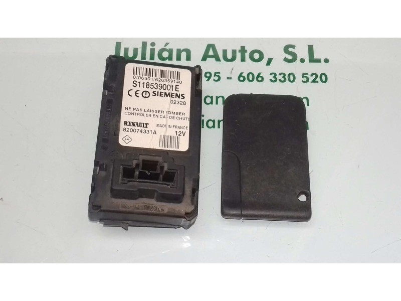 Recambio de conmutador de arranque para renault megane ii berlina 5p authentique referencia OEM IAM 820074331A S118539001E LECTO