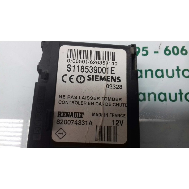 Recambio de conmutador de arranque para renault megane ii berlina 5p authentique referencia OEM IAM 820074331A S118539001E LECTO