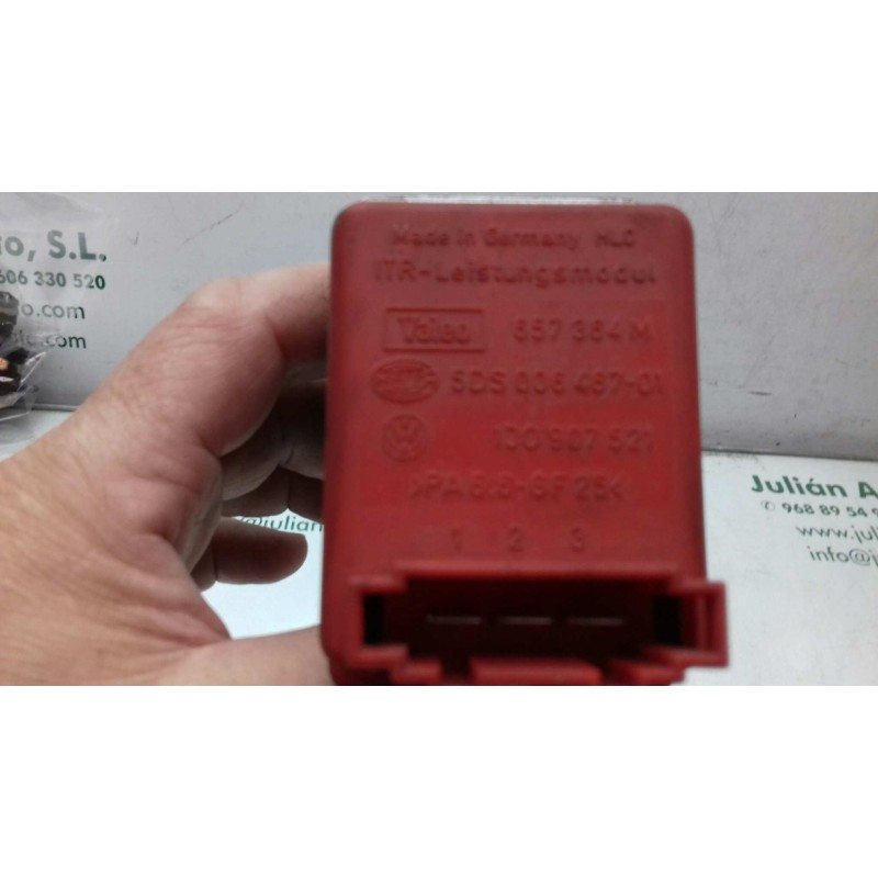 Recambio de resistencia calefaccion para audi a3 (8l) 1.9 tdi s line (96kw) referencia OEM IAM 1J0907521 5DS00646701 