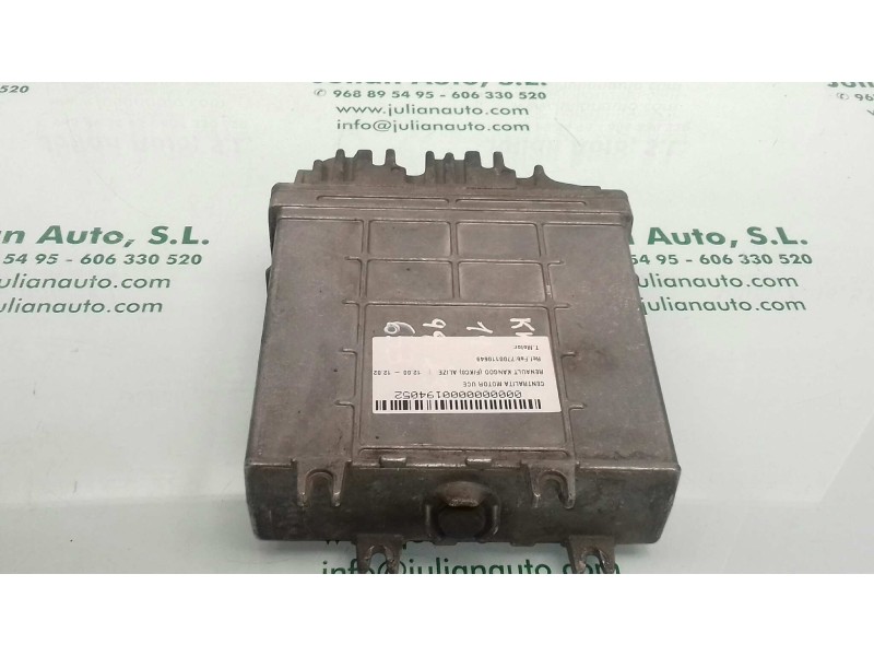Recambio de centralita motor uce para renault kangoo (f/kc0) alize referencia OEM IAM 7700110649 0281001878 BOSCH