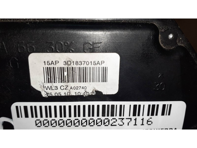 Recambio de cerradura puerta delantera izquierda para skoda octavia berlina (1z3) active referencia OEM IAM 3D1837015AP  