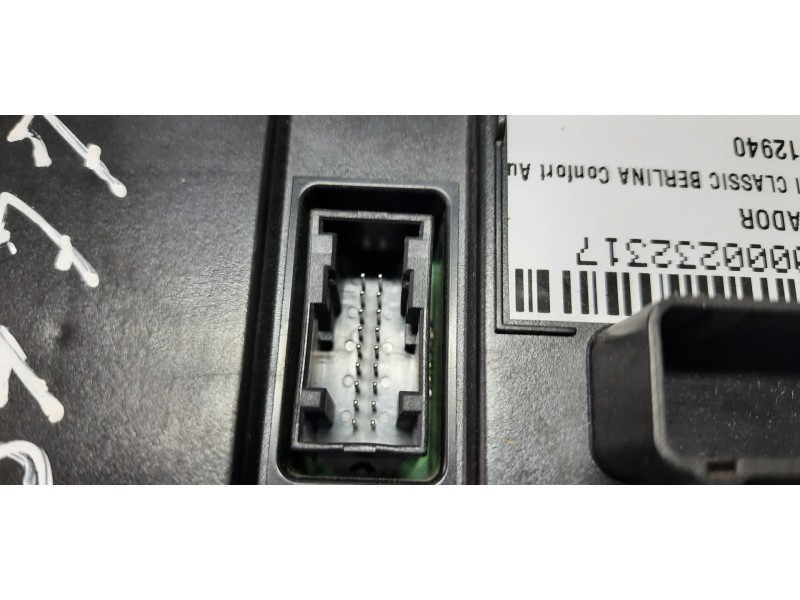 Recambio de mando climatizador para renault megane ii classic berlina confort authentique referencia OEM IAM 8200312940  