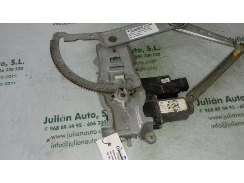 Recambio de elevalunas delantero izquierdo para opel corsa c essentia referencia OEM IAM 13173073 13222281LH ELECTRICO