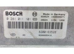 Recambio de centralita motor uce para renault laguna ii (bg0) authentique referencia OEM IAM 8200163528 0281011101 BOSCH 2