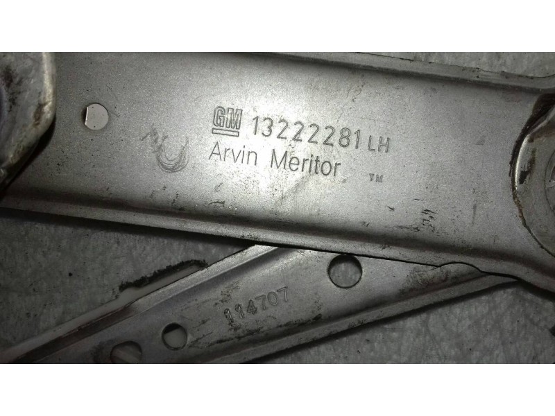 Recambio de elevalunas delantero izquierdo para opel corsa c essentia referencia OEM IAM 13173073 13222281LH ELECTRICO