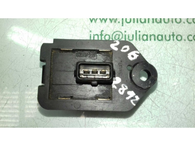 Recambio de resistencia calefaccion para peugeot 206 berlina xt referencia OEM IAM 9625293080  3 PINES