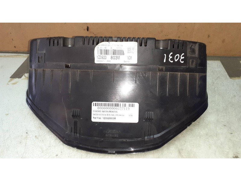 Recambio de cuadro instrumentos para skoda octavia berlina (1z3) active referencia OEM IAM 1Z0920803M A2C53025764 