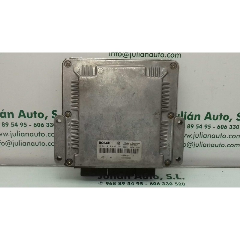 Recambio de centralita motor uce para renault laguna ii (bg0) authentique referencia OEM IAM 8200211711 0281010637 BOSCH