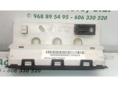 Recambio de pantalla multifuncion para citroen xantia berlina referencia OEM IAM 9643654377  SAGEM 2