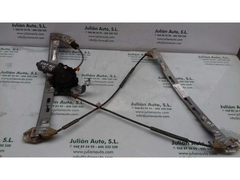 Recambio de elevalunas delantero izquierdo para peugeot 206 berlina xt referencia OEM IAM 9637530680  ELECTRICO