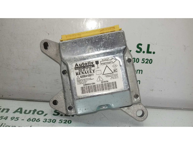 Recambio de centralita airbag para renault laguna ii grandtour (kg0) privilege luxe referencia OEM IAM 8200410977 603947700 AUTO