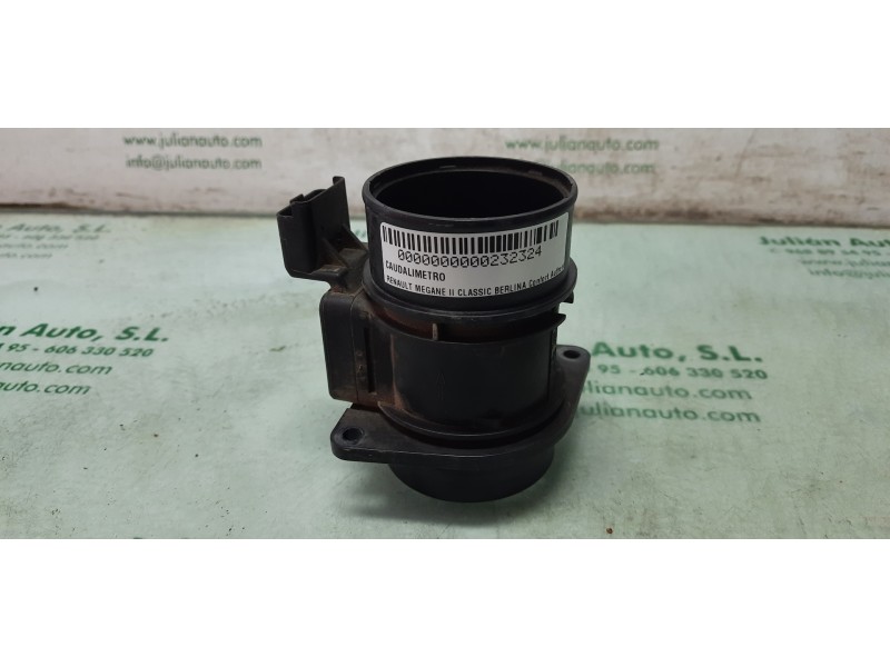 Recambio de caudalimetro para renault megane ii classic berlina confort authentique referencia OEM IAM 7700109812 5WK9620 SIEMEN