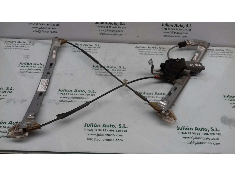 Recambio de elevalunas delantero derecho para peugeot 206 berlina xt referencia OEM IAM 9637530580  ELECTRICO