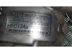 Recambio de compresor aire acondicionado para citroen xsara picasso 1.6 hdi 90 exclusive referencia OEM IAM HS240719 SL7V16 SIGM 2