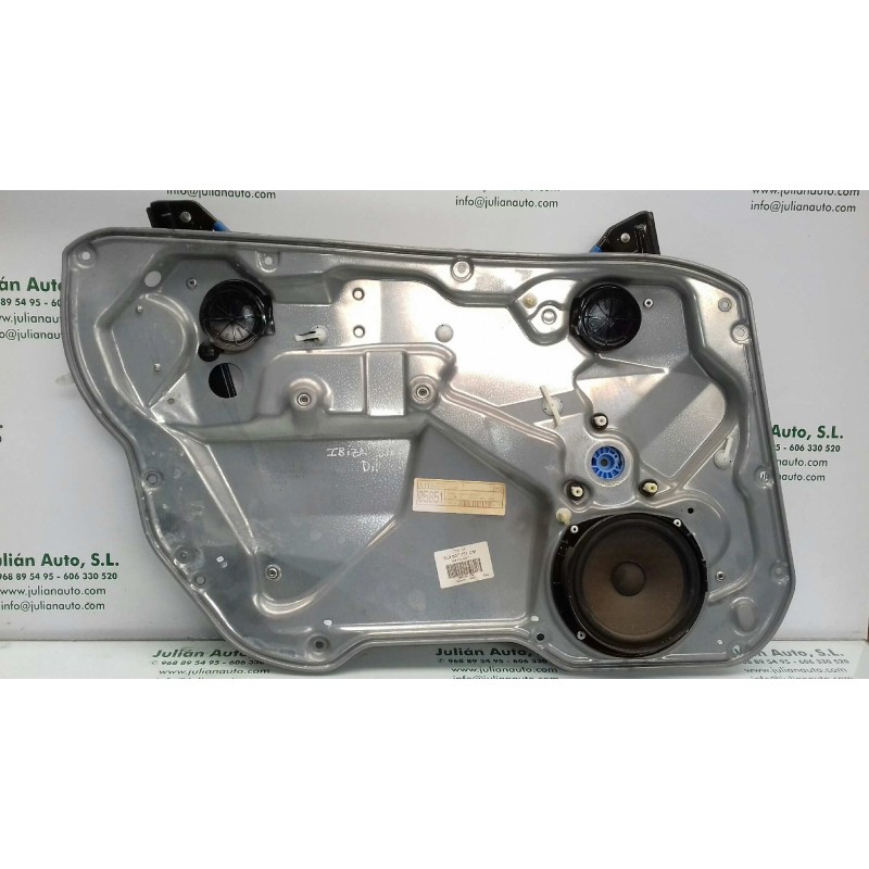 Recambio de elevalunas delantero izquierdo para seat ibiza (6l1) cool referencia OEM IAM 6L4837751  ELECTRICO