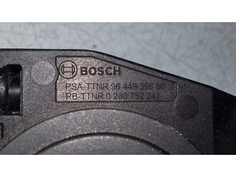 Recambio de potenciometro pedal para peugeot 407 st confort pack referencia OEM IAM 0280752241 9644939680 BOSCH