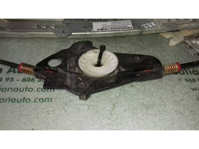 Recambio de elevalunas delantero derecho para ford fiesta (cbk) ambiente referencia OEM IAM 2S61A23200  ELECTRICO