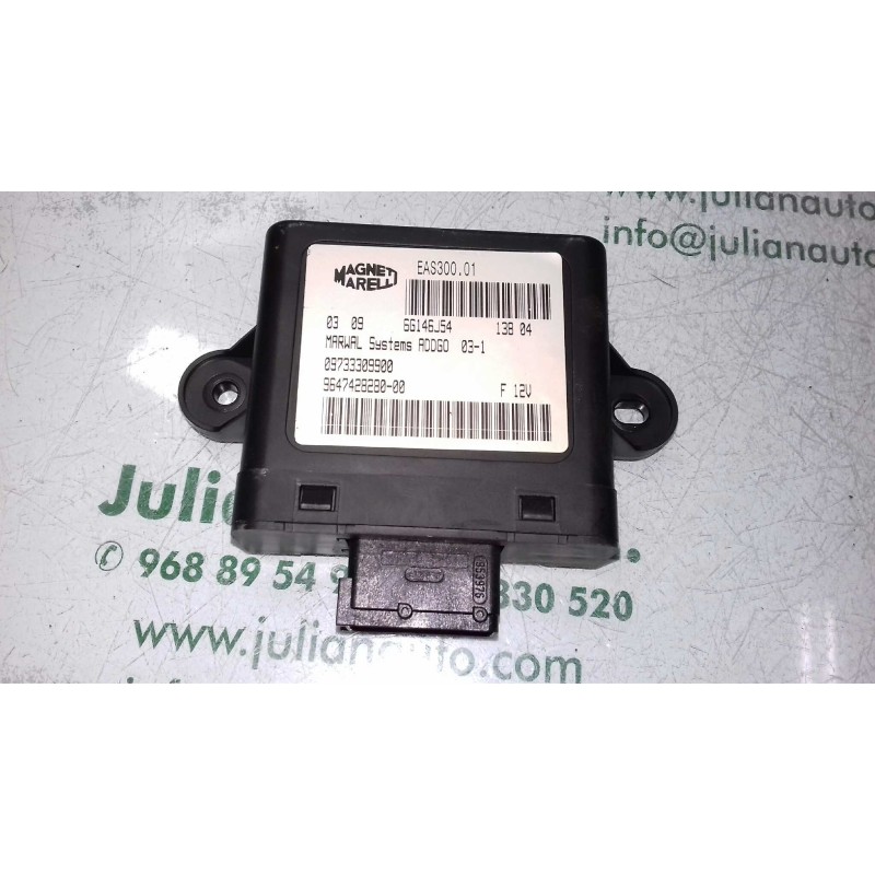 Recambio de modulo electronico para peugeot 407 st confort pack referencia OEM IAM 964742828000 09733309900 MAGNETI MARELLI