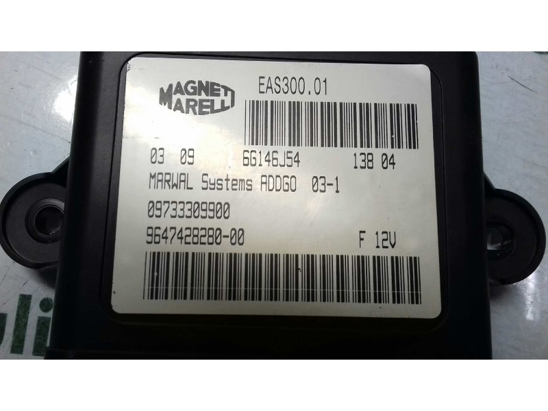 Recambio de modulo electronico para peugeot 407 st confort pack referencia OEM IAM 964742828000 09733309900 MAGNETI MARELLI