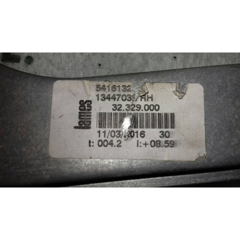 Recambio de elevalunas delantero derecho para opel corsa e expression referencia OEM IAM 19995YY0625 71019003 ELECTRICO