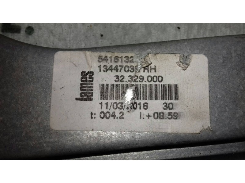 Recambio de elevalunas delantero derecho para opel corsa e expression referencia OEM IAM 19995YY0625 71019003 ELECTRICO