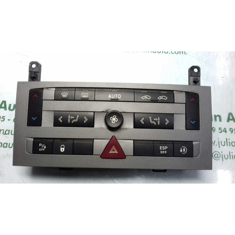 Recambio de mando climatizador para peugeot 407 st confort pack referencia OEM IAM 96533783YW VP4PUH18C612 VISTEON