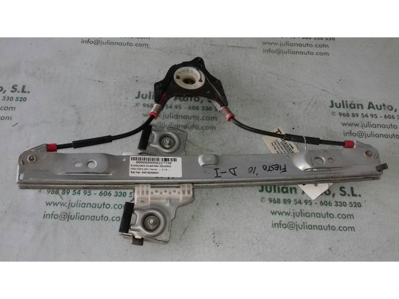 Recambio de elevalunas delantero izquierdo para ford fiesta (cb1) titanium referencia OEM IAM 8A61A2320001  ELECTRICO