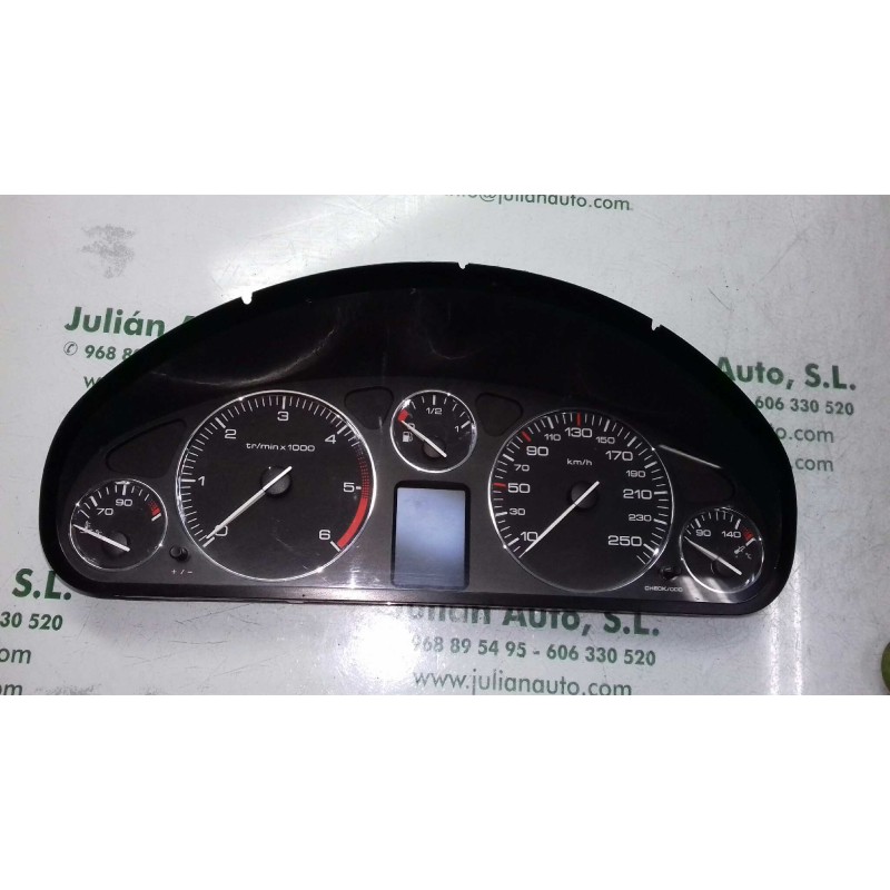 Recambio de cuadro instrumentos para peugeot 407 st confort pack referencia OEM IAM 9646283280 110.080.221/008 VDO