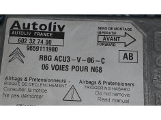 Recambio de centralita airbag para citroen xsara picasso 1.6 hdi 90 exclusive referencia OEM IAM 9659111980  602327400 2