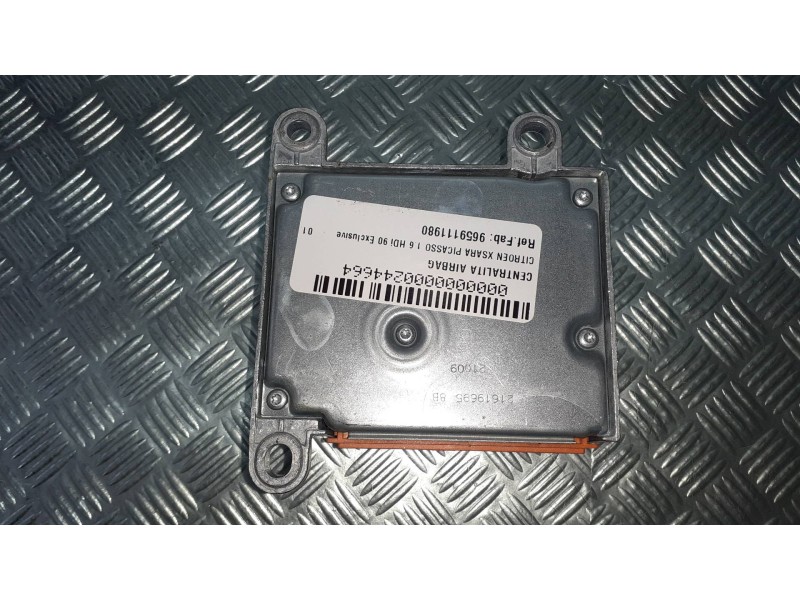 Recambio de centralita airbag para citroen xsara picasso 1.6 hdi 90 exclusive referencia OEM IAM 9659111980  602327400