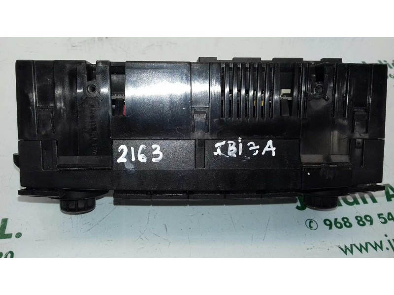 Recambio de mando climatizador para seat ibiza (6l1) cool referencia OEM IAM 6L0820043B 412206017003 