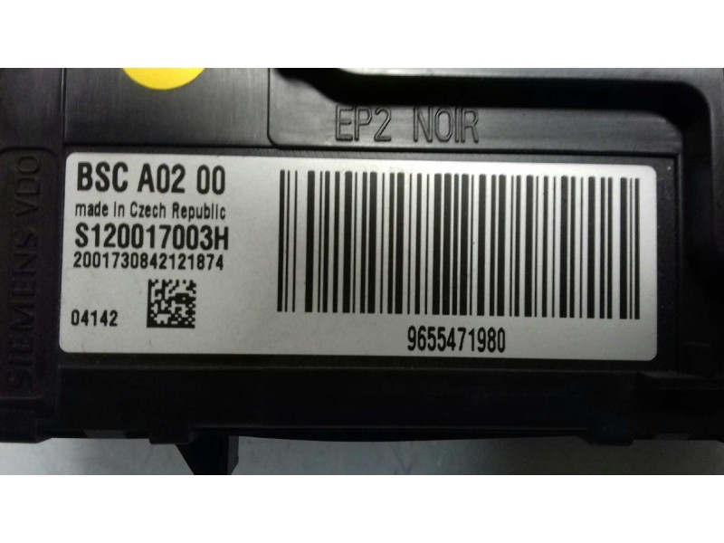 Recambio de caja reles / fusibles para peugeot 407 st confort pack referencia OEM IAM S120017003H BSC A02 00 