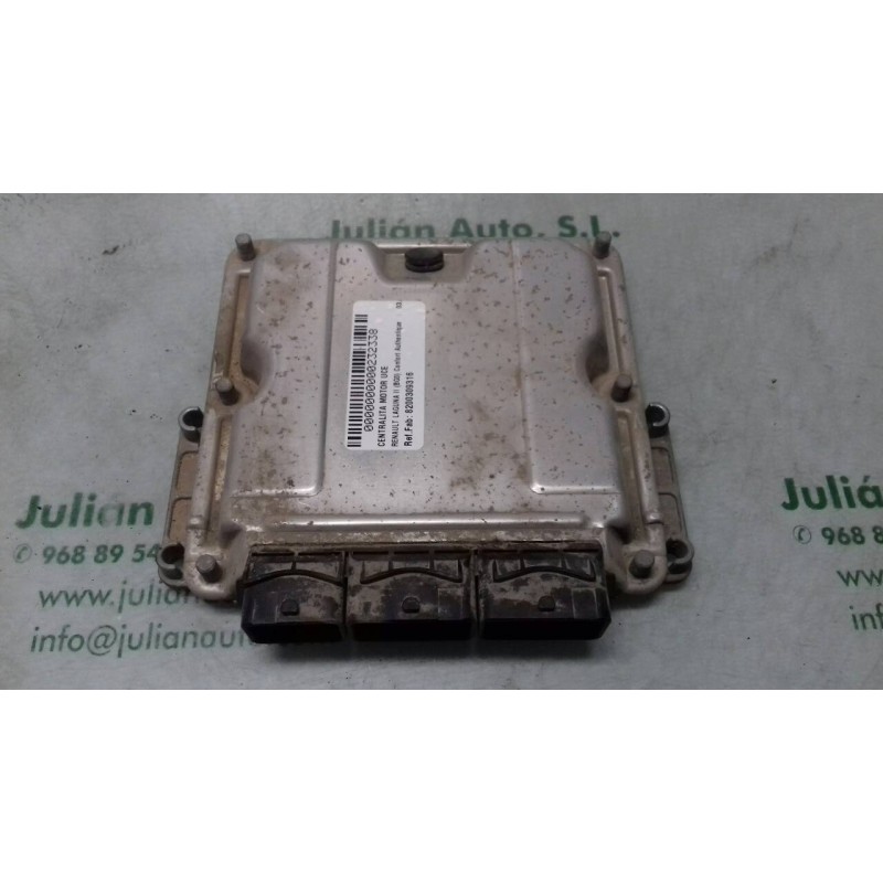 Recambio de centralita motor uce para renault laguna ii (bg0) confort authentique referencia OEM IAM 8200309316 0281011324 BOSCH